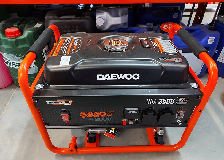 Agregat prądotwórczy Daewoo - opinie klientów na forum, GDA 4600i 3500 W, GDA 6500, GDA 2600i (1)