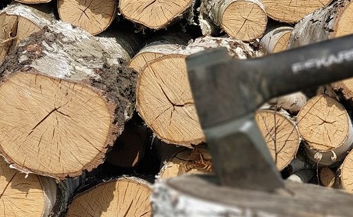 Jak i czym rąbać drewno Lepiej rąbać suche czy mokre (1)
