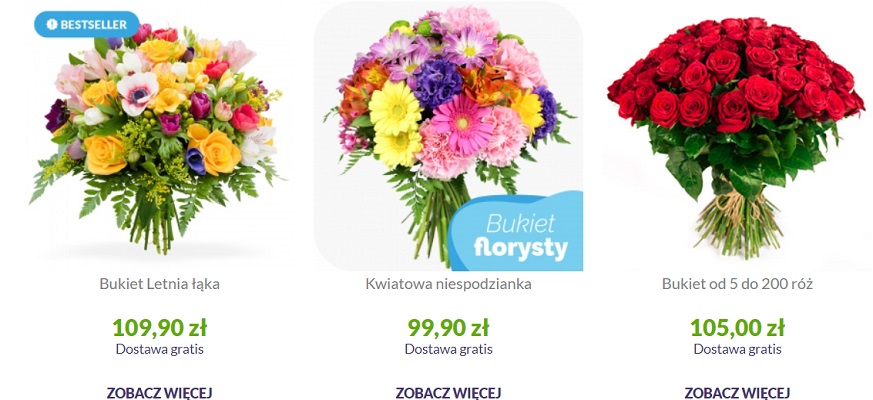 Ekspres kwiatowy E-kwiaty - opinie na forum, czas dostawy, co to za sklep (2)