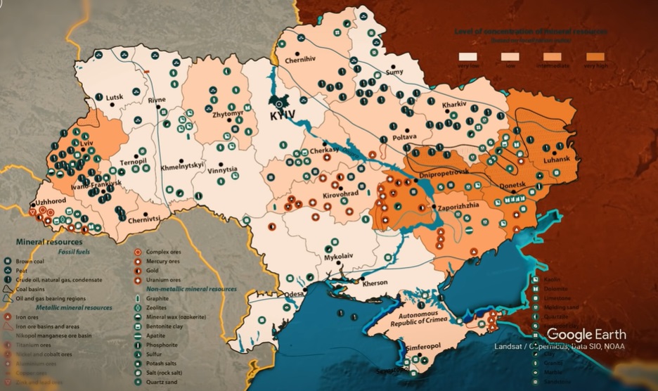 Główne złoża na Ukrainie - złoża naturalne, gazu, ropy, węgla oraz uranu (2)